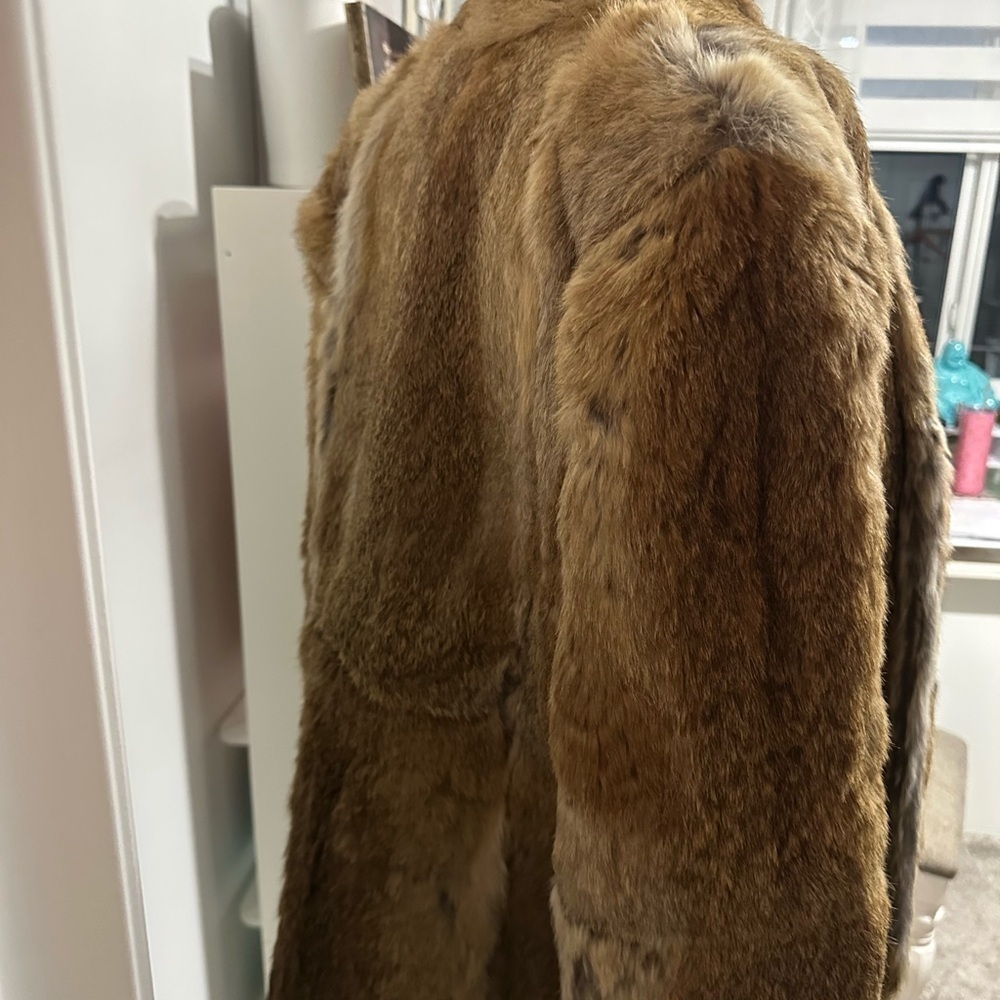 Opera Brown Fur Coat - Picture 9 of 11